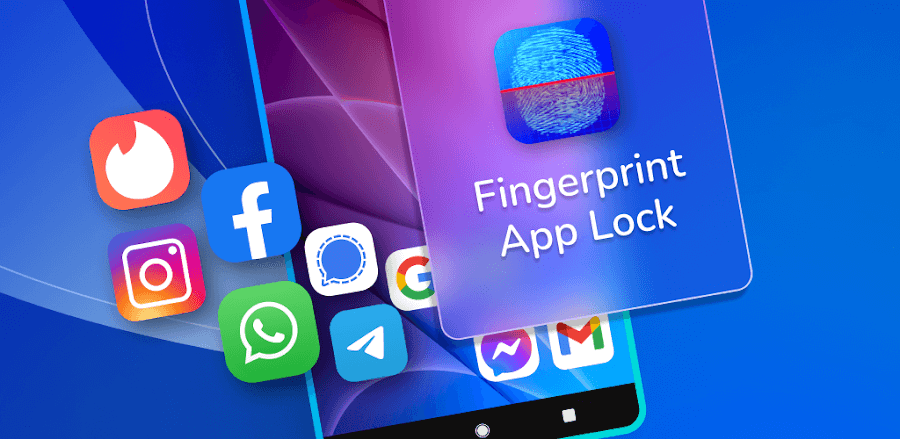 App Lock Fingerprint v1.6.0 MOD APK Premium Unlocked Download