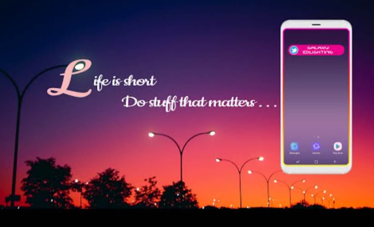 Edge Lighting Galaxy Dynamic v3.5.1 MOD APK Download