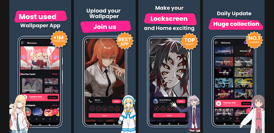 Anime Live Wallpapers vRonin 3.0.2 MOD APK Download (Premium Unlocked)