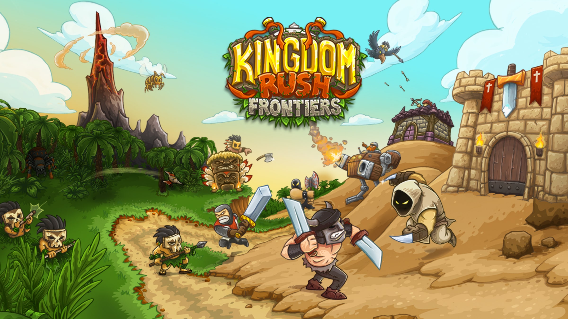 Kingdom Rush Frontiers TD v6.4.18 MOD APK Unlimited Diamonds Unlocked Download