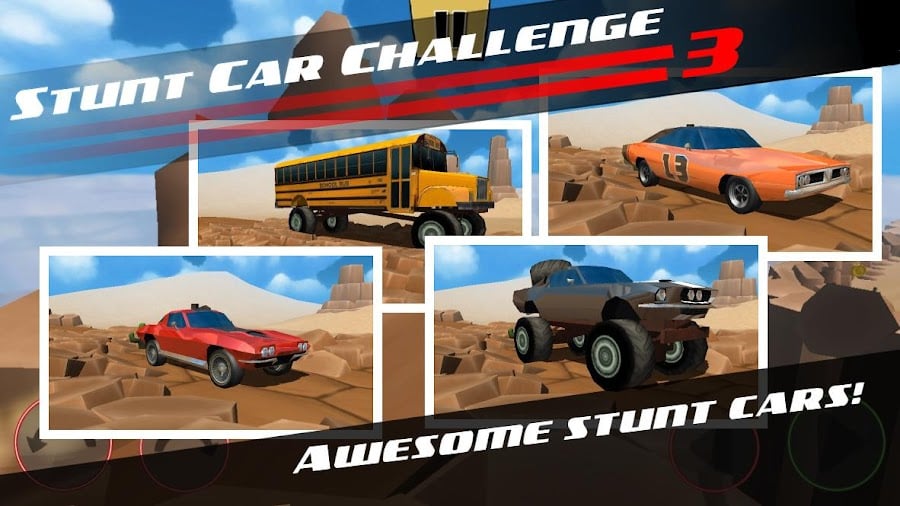 Stunt Car Challenge 3 4.07 MOD APK Racing Game Download