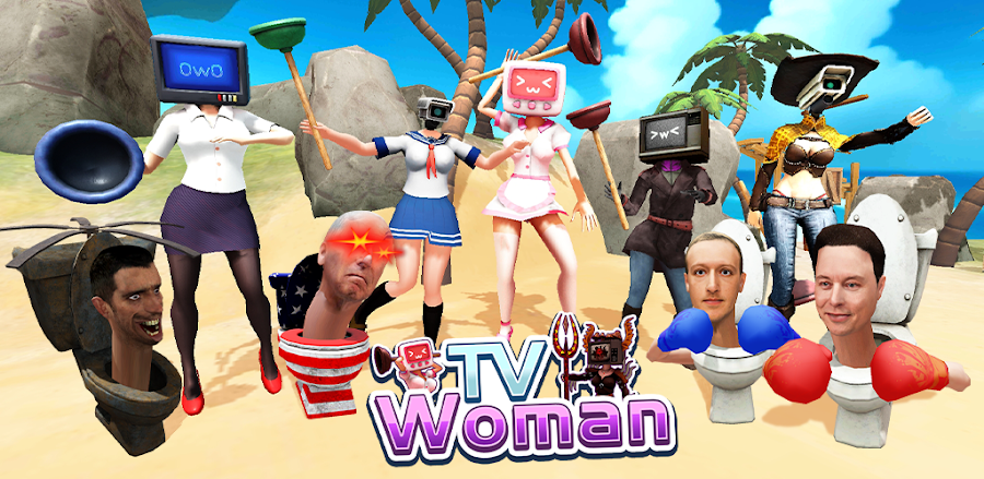 Camera TV Monster War Games v1.1.3 MOD APK God Mode Download