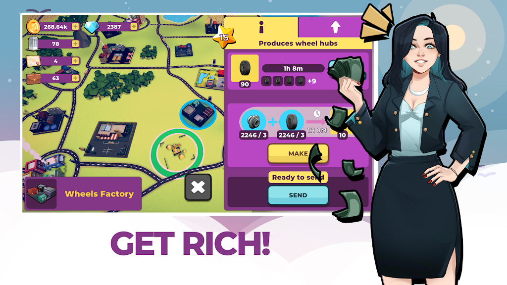 Transportico: Industry Tycoon v007540.aaee0b MOD APK Free Download (Unlimited Money)