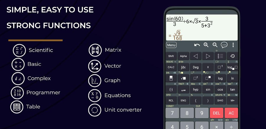 HiEdu Calculator Pro v1.8.2 MOD APK Full Version Download