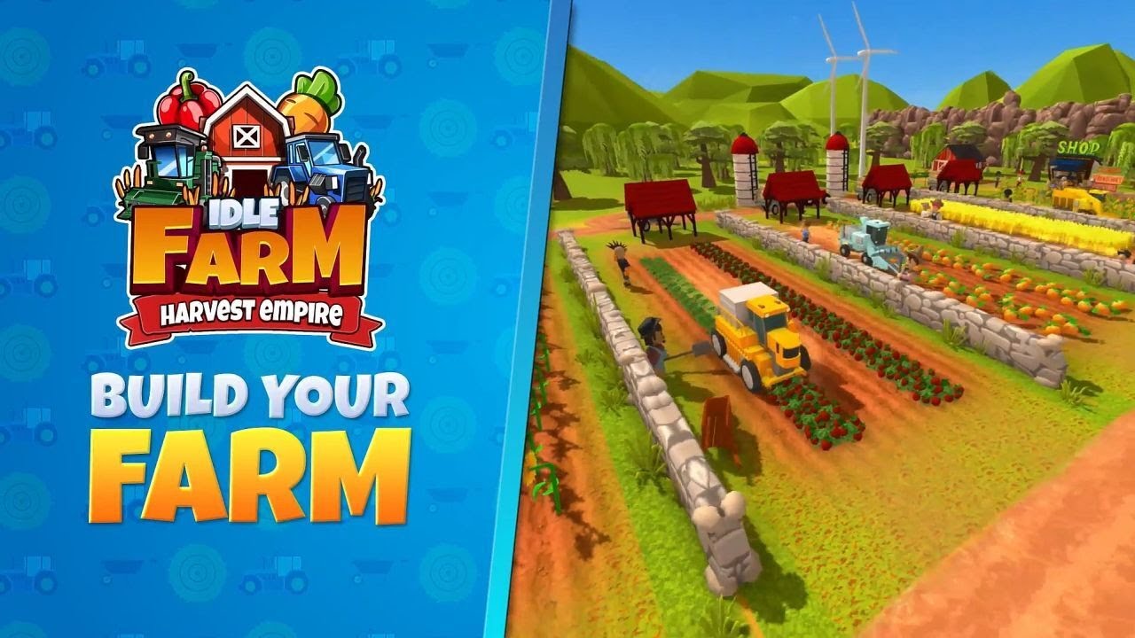 Idle Farm: Harvest Empire v2.0.1 MOD APK (Unlimited Diamonds) Download Game