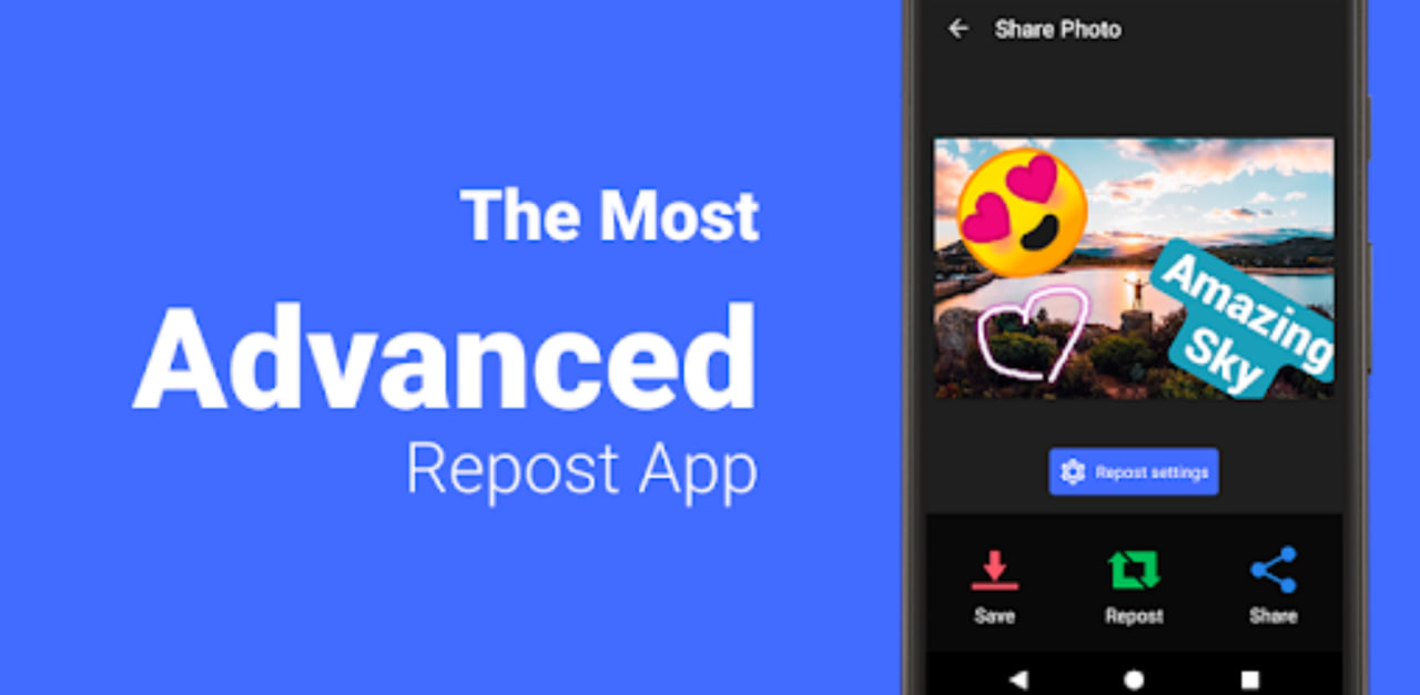 Reposter v4.3.6 MOD APK Premium Unlocked Download
