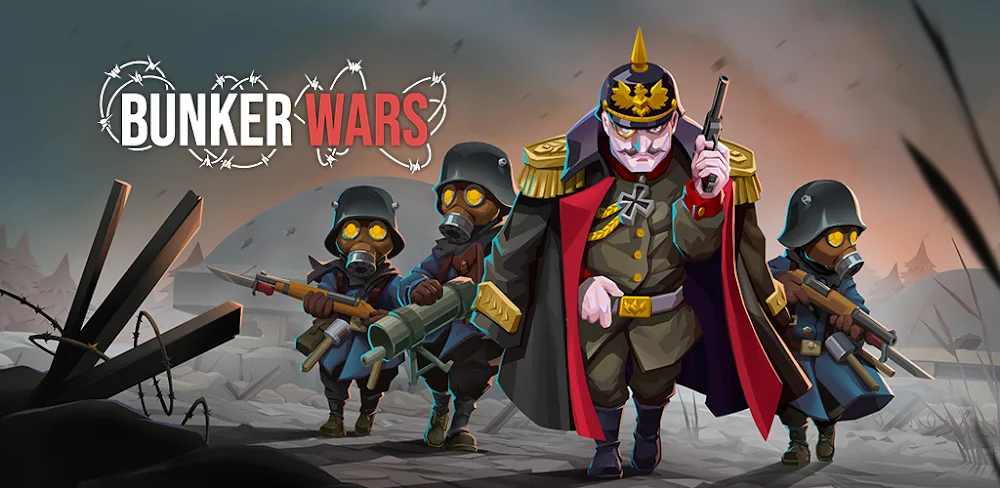 Bunker Wars: WW1 RTS v1.15.13 MOD APK Game Download