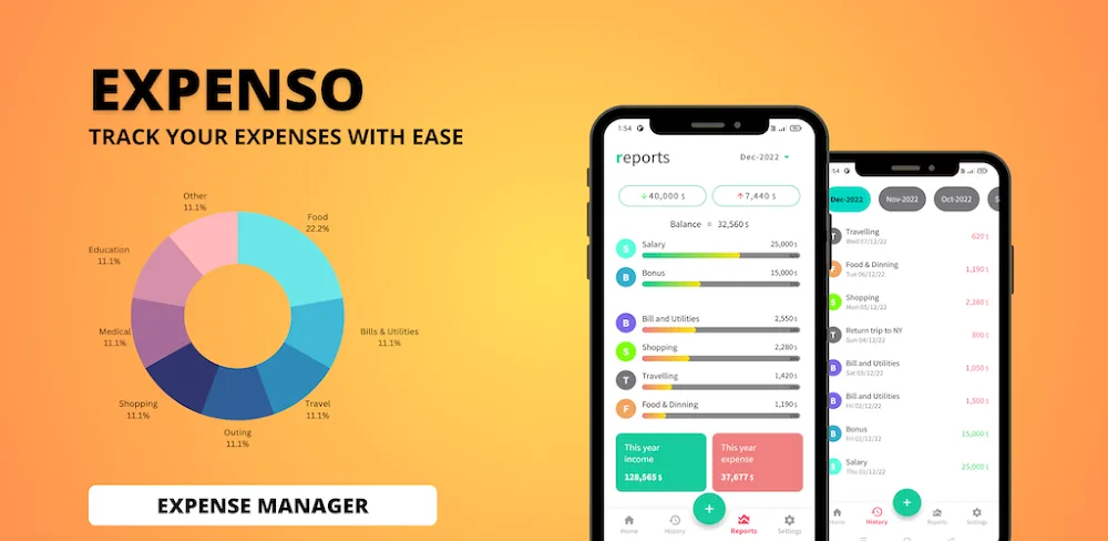 Expenso v1.1.83 MOD APK Download (Utilities)