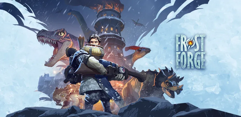 Frost Forge v1.0.0 MOD - Icy World, Dino Hatching, God Mode APK Download