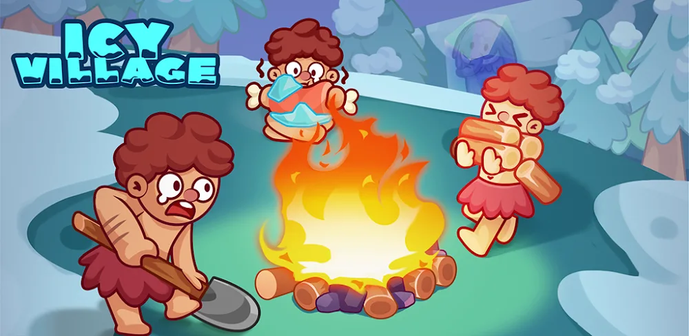 Icy Village Tycoon Survival v4.4.0 MOD APK Download (Game)