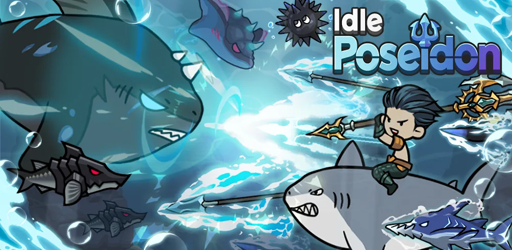 Raising Poseidon v1.3.100 MOD APK Idle RPG Game