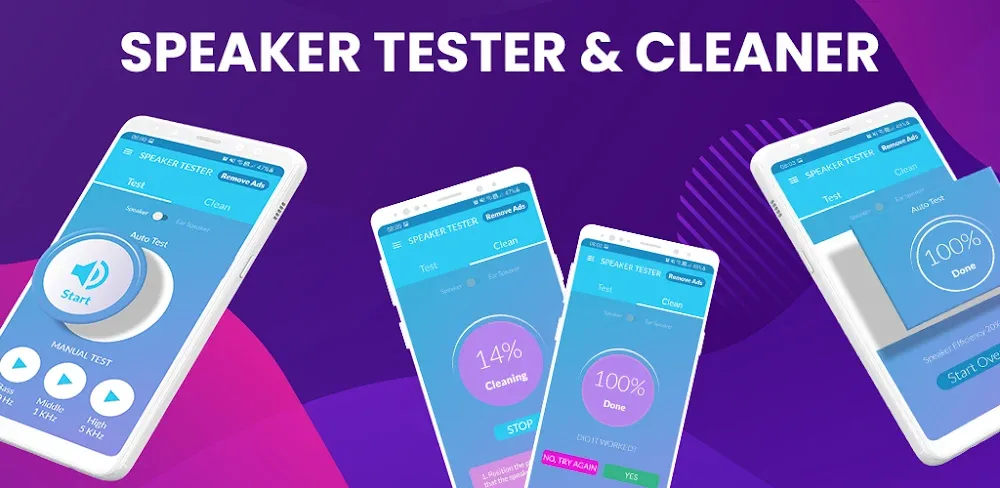 Speaker Tester & Cleaner v5.1.0 MOD APK (Premium Unlocked) Download