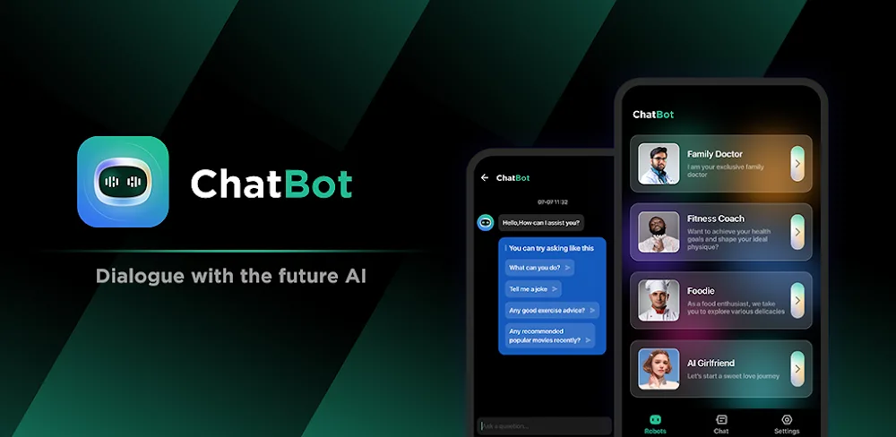 ChatBot v1.7.0 MOD APK (Utilities, Premium Unlocked) Download