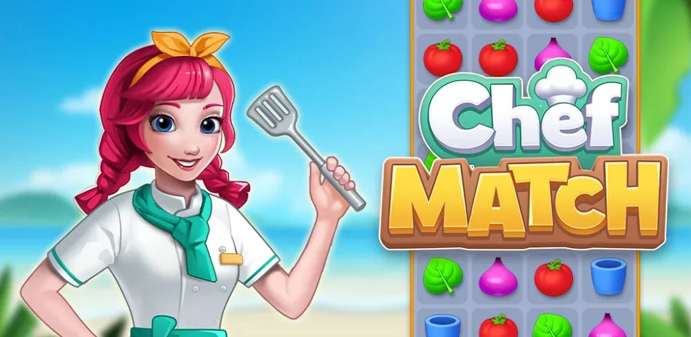 Chef Match v2.6 MOD APK Unlimited Coins Boosters Download