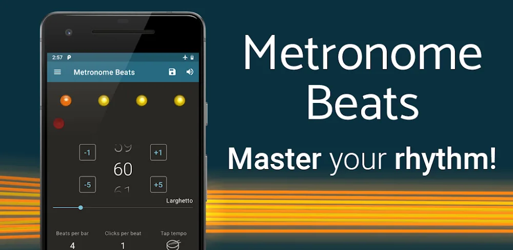 Metronome Beats v7.1.2 MOD APK Download (Premium Unlocked Utility)