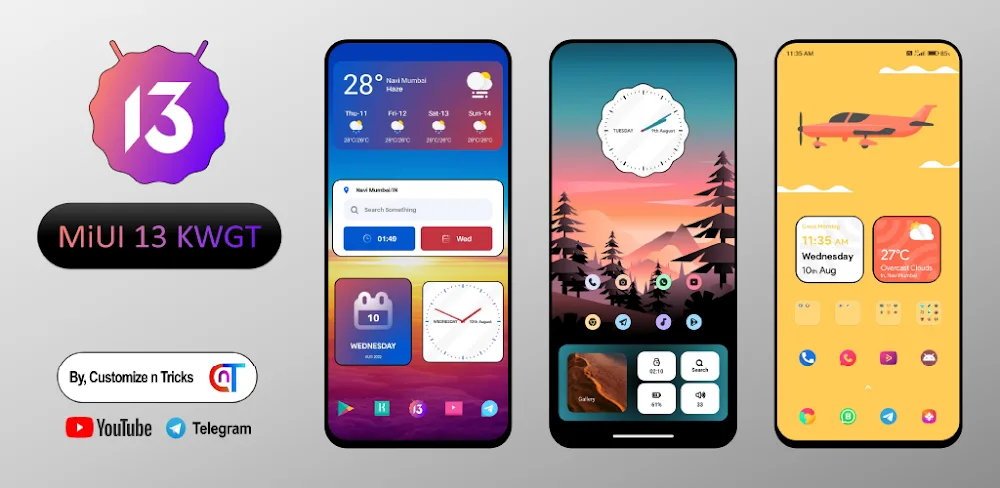 MiUI 14 KWGT v9.0.1 MOD APK Download