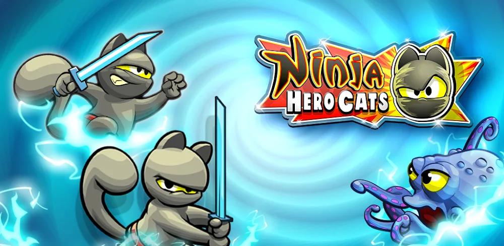 Ninja Hero Cats Premium v1.3.10 MOD APK Game Download