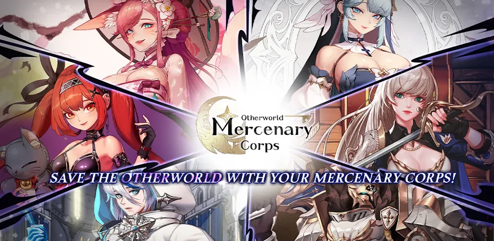 Otherworld Mercenary Corps v2.6.1 MOD Game APK Download