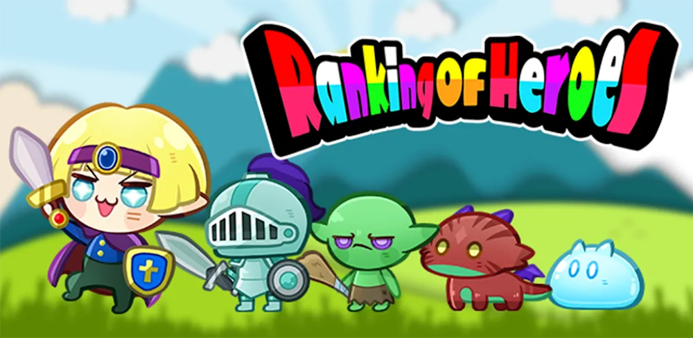 Ranking of Heroes v1.4.6 MOD APK Download Free Unlimited Gems Multiplier