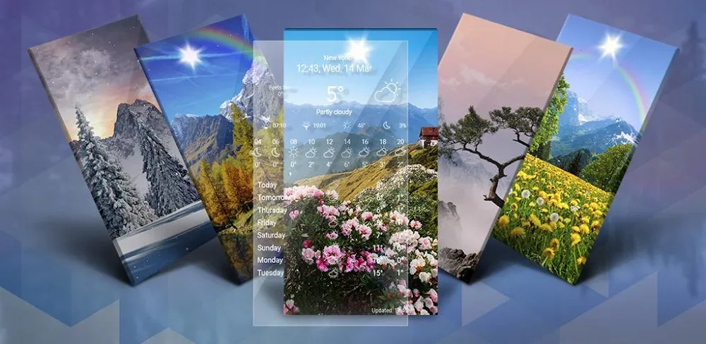 Weather Live Wallpaper MOD APK v1.9.5 Download