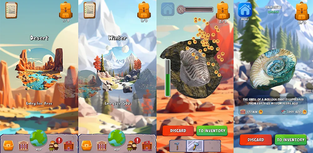Dino & Fossil Hunter Tap Idle v0.12.6 MOD APK Download (Idle Game)
