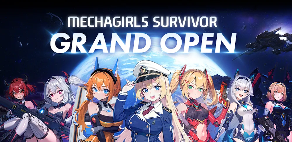 Mecha Girls Survivor v1.00.56 MOD APK Game Download