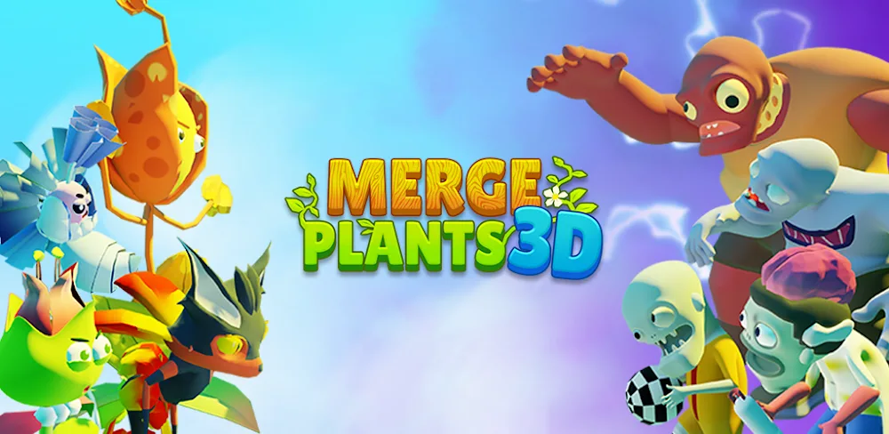 Merge Plants 3D v1.0.22 MOD APK Unlimited Money No Ads Download