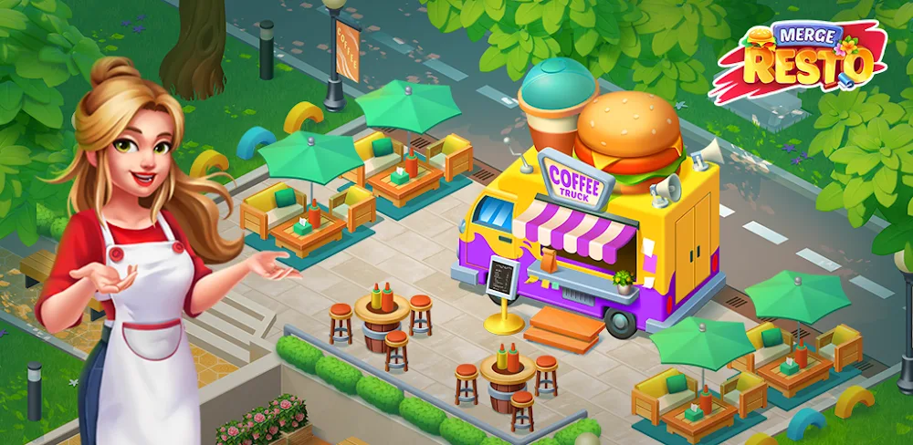 Merge Resto v1.0.16 MOD APK Game