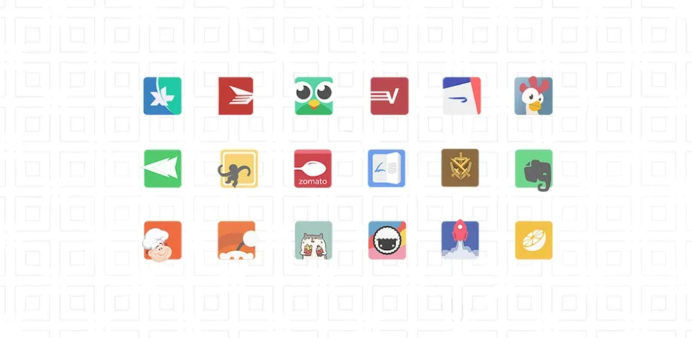 Squared Icon Pack MOD APK v5.4.0 - Square Icons Download