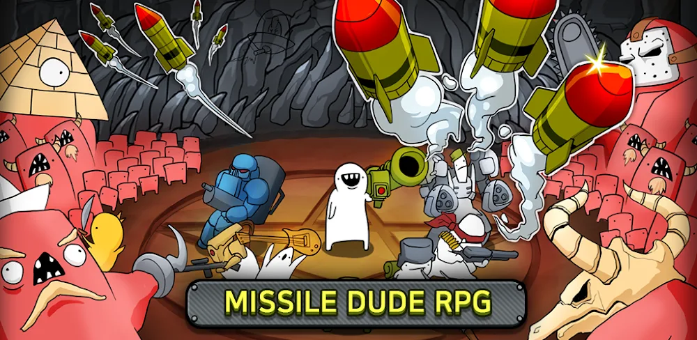 Missile Dude RPG v108 MOD APK Idle Game Download