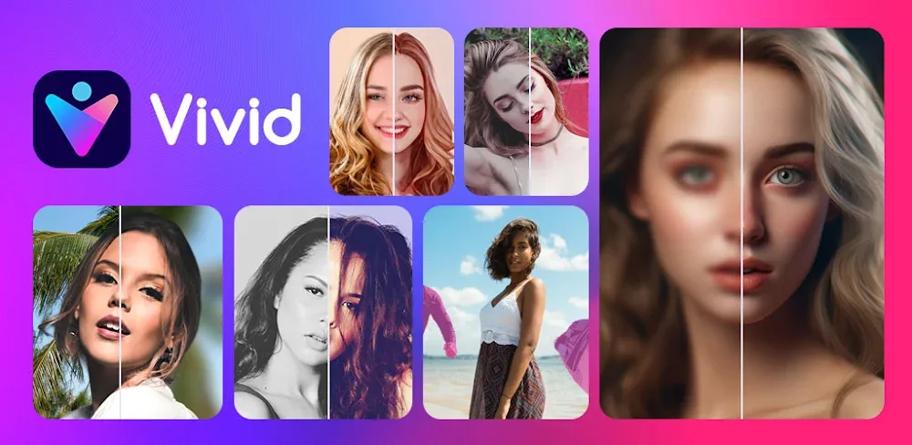 Vivid AI Photo Enhancer 1.9.10 MOD APK Unlock