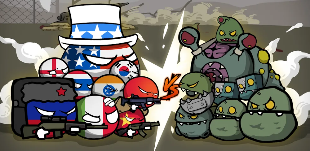 Countryballs - Zombie Attack v0.7.7 MOD APK Download