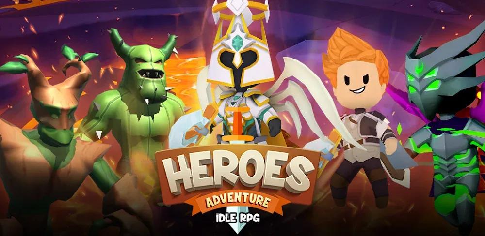 Heroes Adventure MOD APK 1.0.8.1 Idle RPG Download