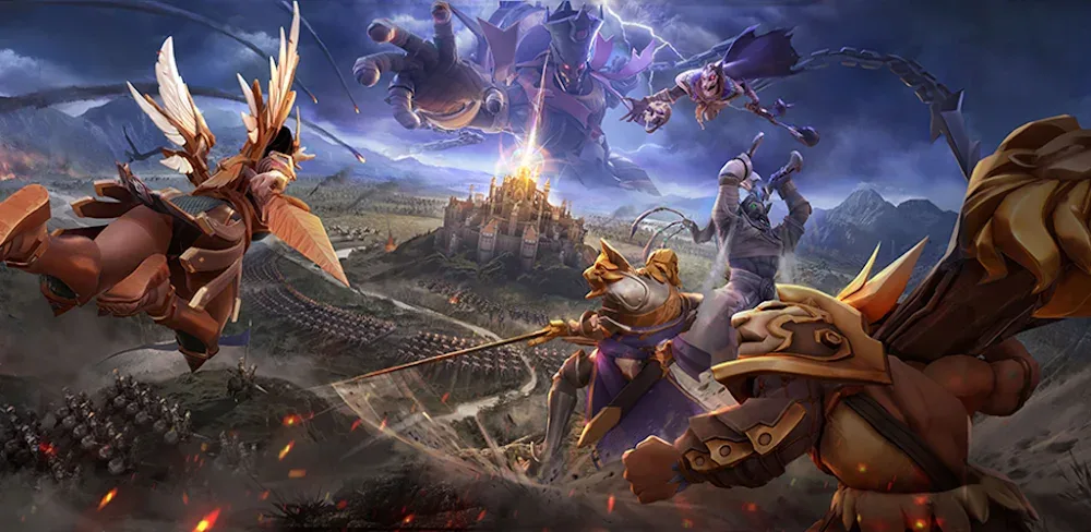 Land of Empires: Immortal v0.8.20 MOD APK Speed Multiplier Game Download