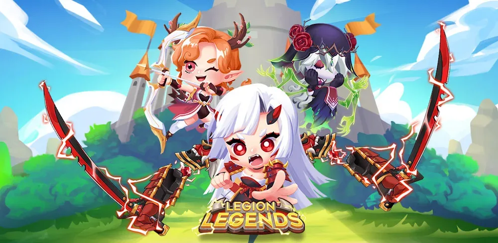 Legion Legends v1.3.2 MOD APK Game Download (Menu, One Hit Kill, God Mode)