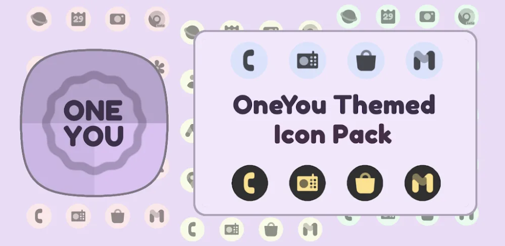 OneYou Themed Icon Pack v5.2.0 APK MOD Download