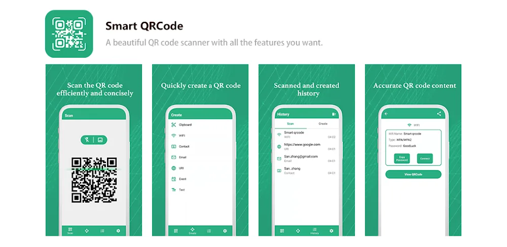 Smart QR Code v3.9.0 MOD APK Download (Premium Unlock, Utilities)