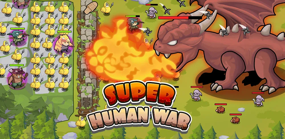 Super Human War: Idle RPG v1.0.19.1 MOD APK Game Download