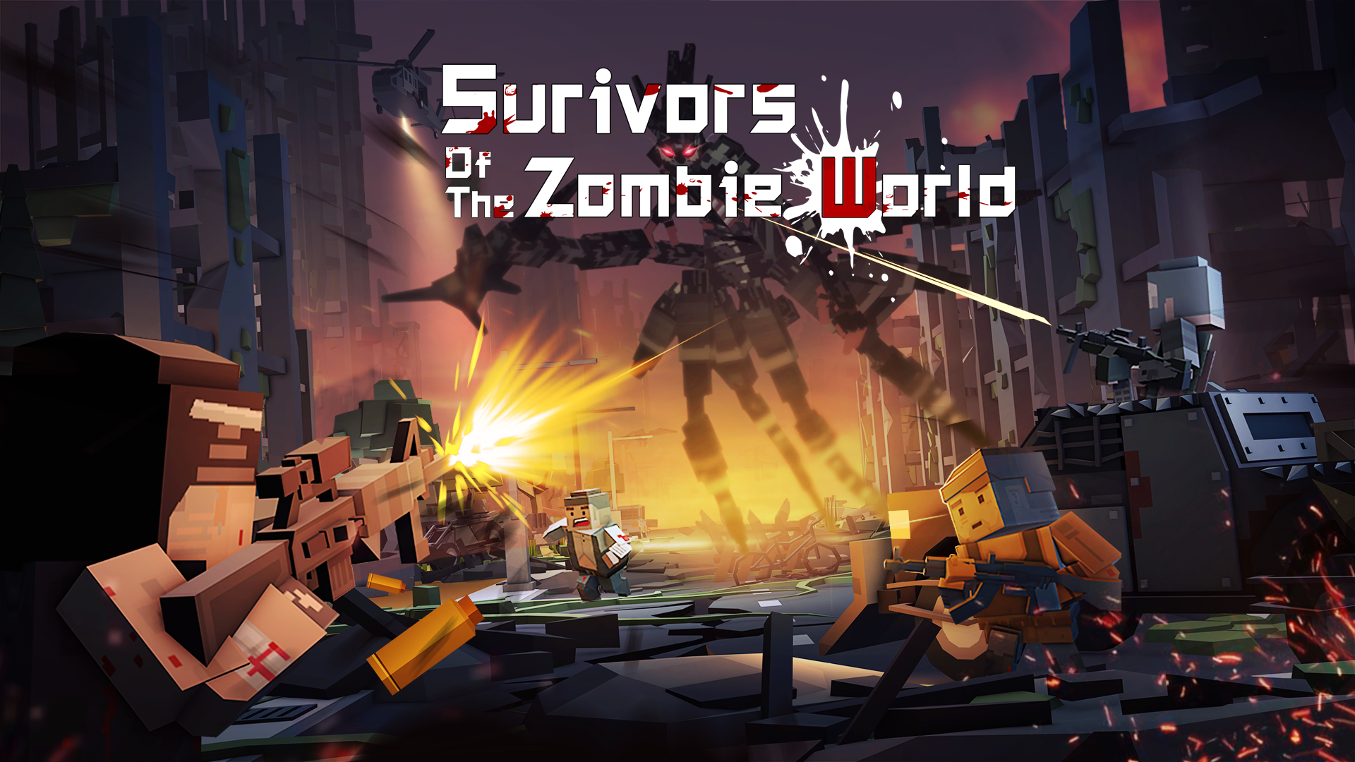 Survivors Of The Zombie World v1.0.1 MOD APK Game Download