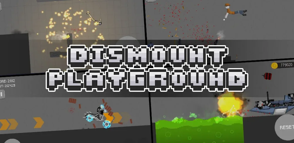 Dismount Playground v1.22 MOD APK Game Download