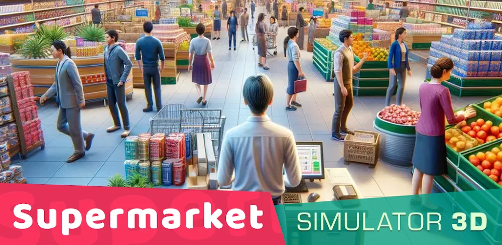 Supermarket Simulator 3D Store v1.2.7 MOD APK Download