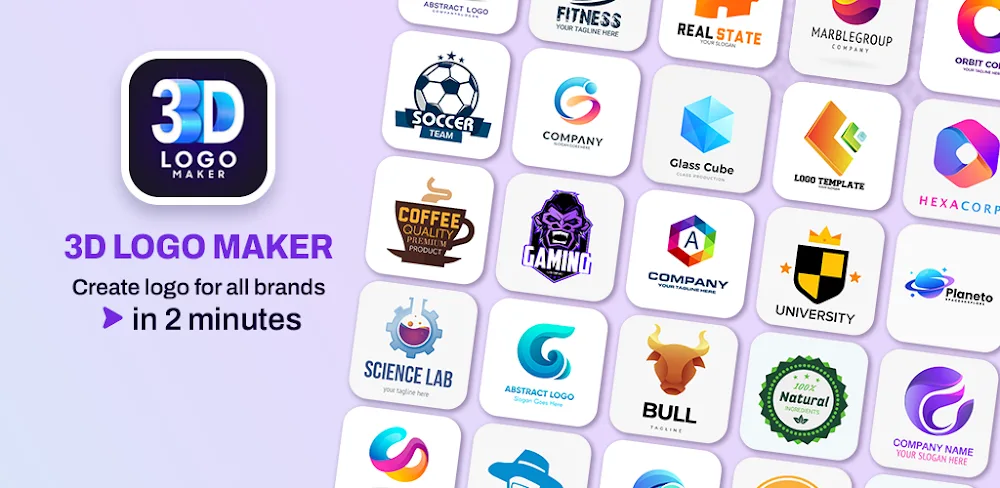 3D Logo Maker v1.10.12 MOD APK (Premium Unlocked) Download