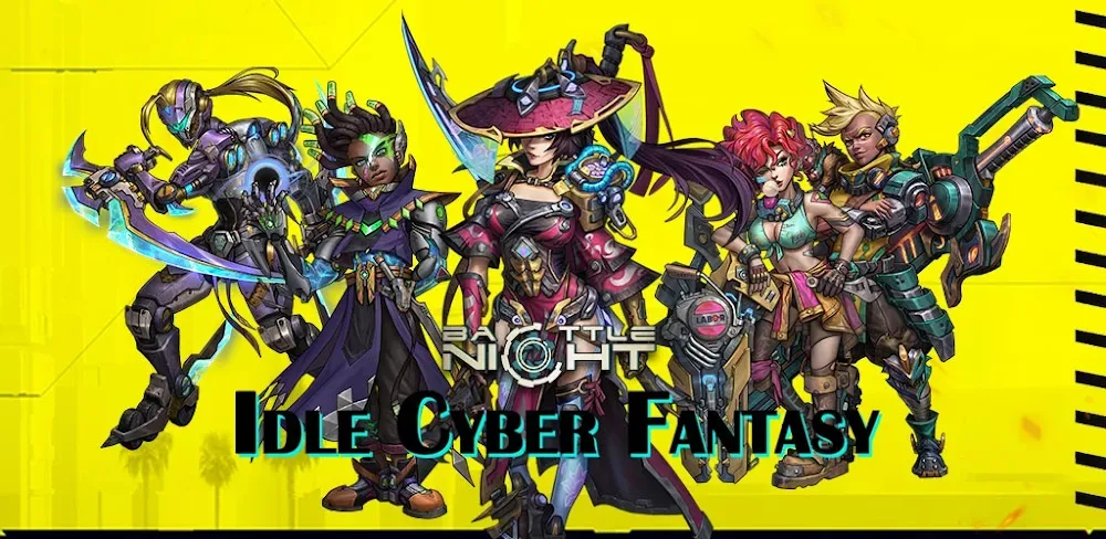 Battle Night: Cyberpunk RPG v1.9.10 MOD APK Game Download