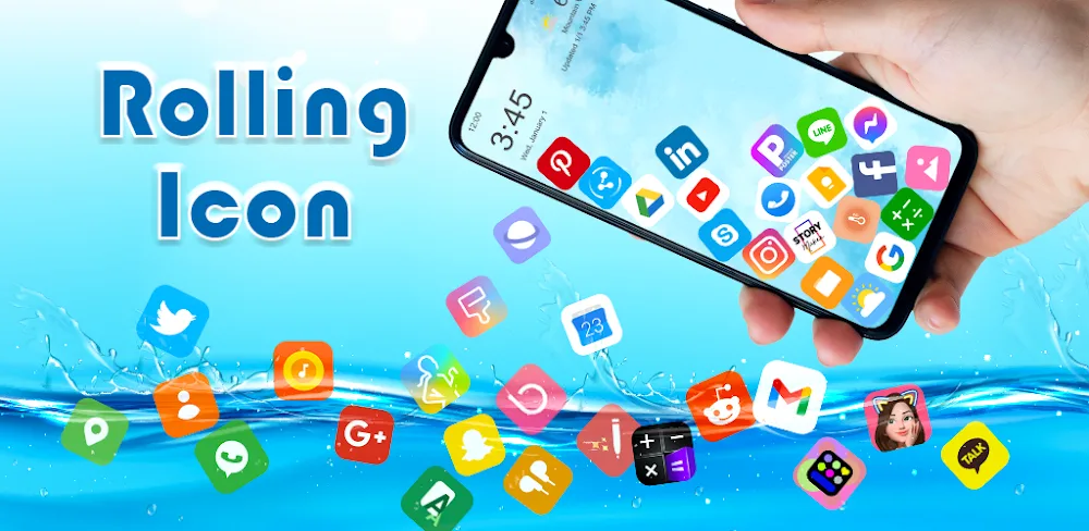 Rolling Icon v7.4.8 MOD APK Download (Premium Unlocked)