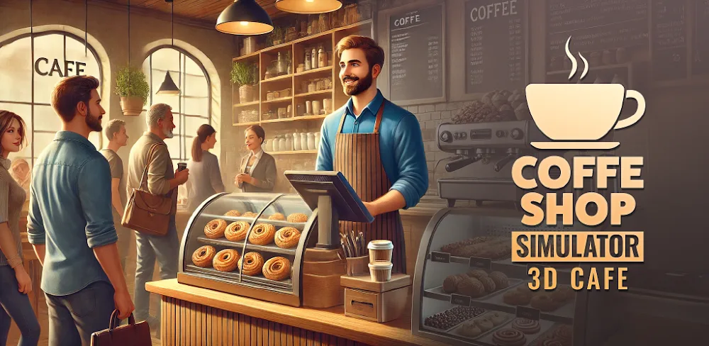 Coffee Shop Simulator 3D Cafe v0.33 MOD APK Download