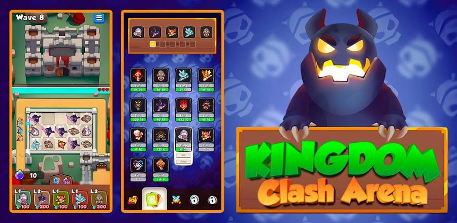 Kingdom Clash Arena v1.2.4 MOD APK Download Game