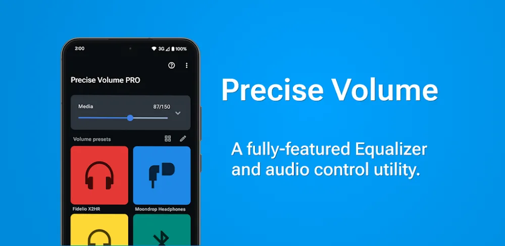Precise Volume v2.0.0-beta-17 MOD APK Download (Premium Unlocked)