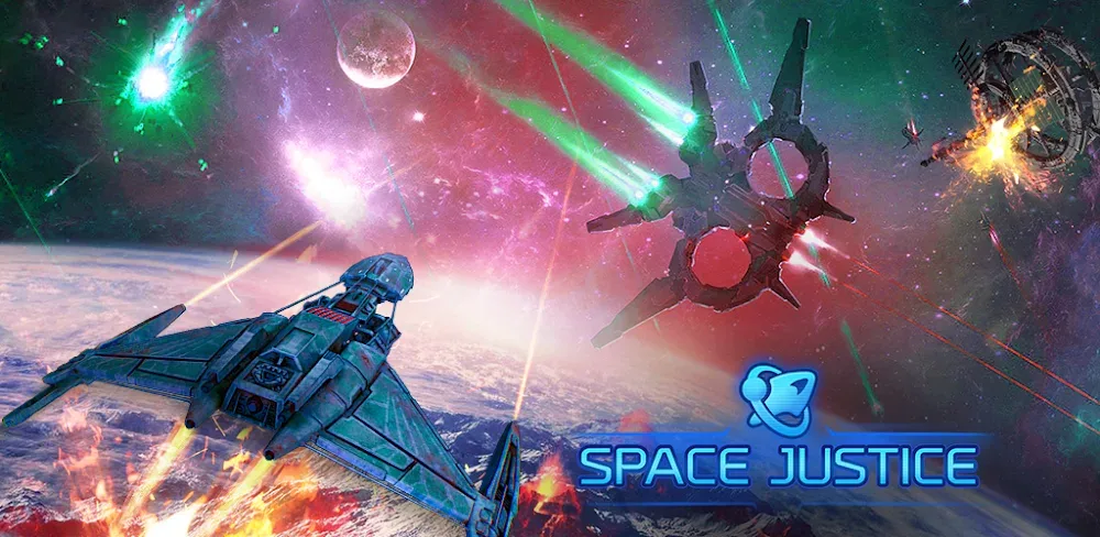 Space Justice: Galaxy Wars MOD APK 14.1.7448 Download