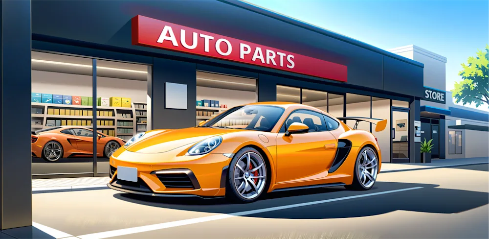 Auto Parts Store Simulator v1.10 MOD APK Game