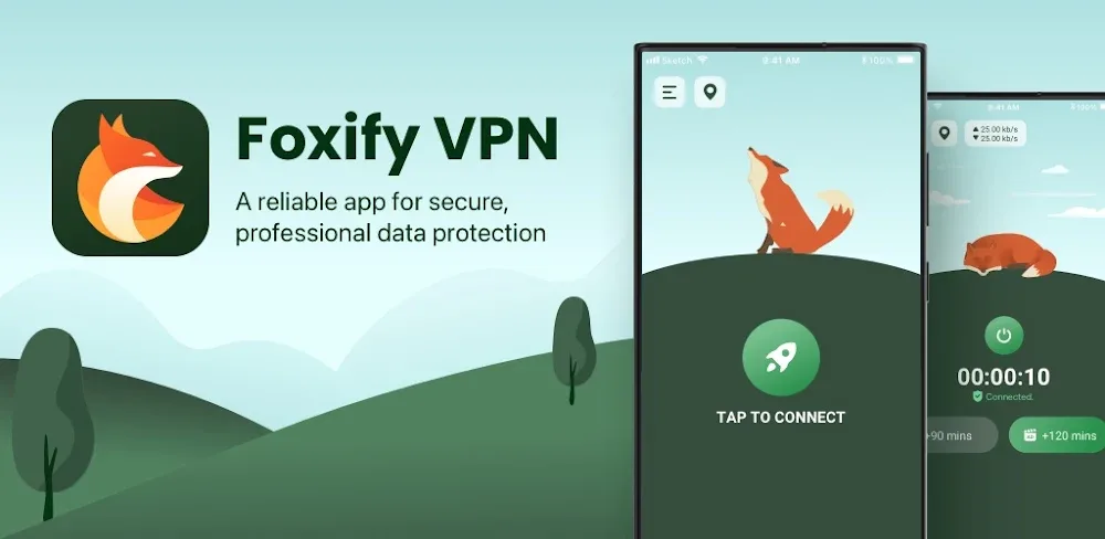 Foxify VPN v1.7.45 MOD APK Premium Unlocked Download